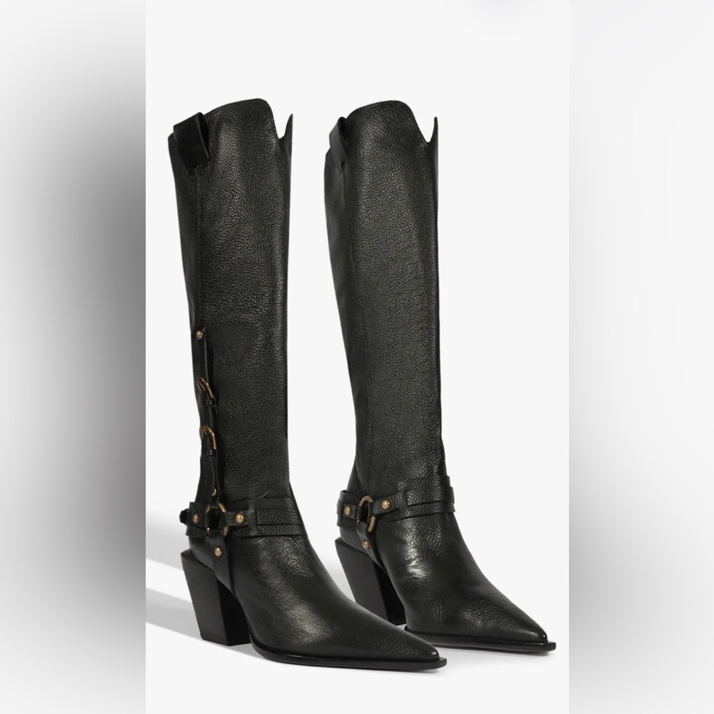 Schutz Buckle Heel Boot NIB